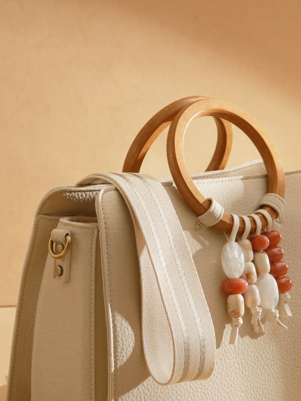 Sac porté main M CAMOMILLE PEARL