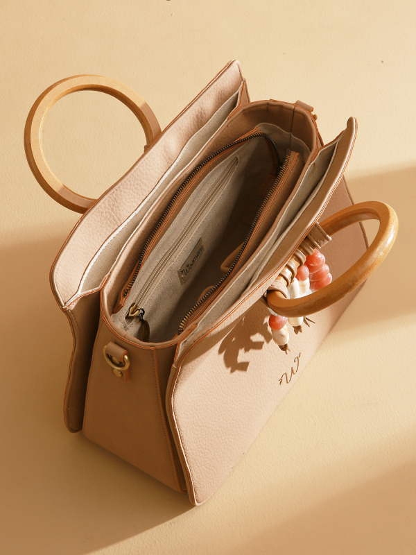 Sac porté main M CAMOMILLE PEARL