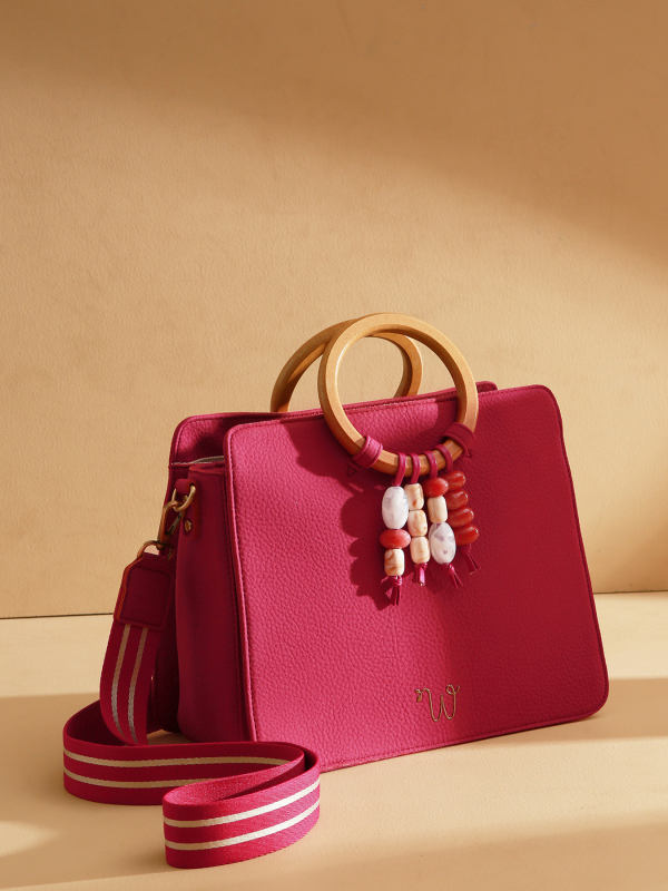 Sac porté main M CAMOMILLE PEARL