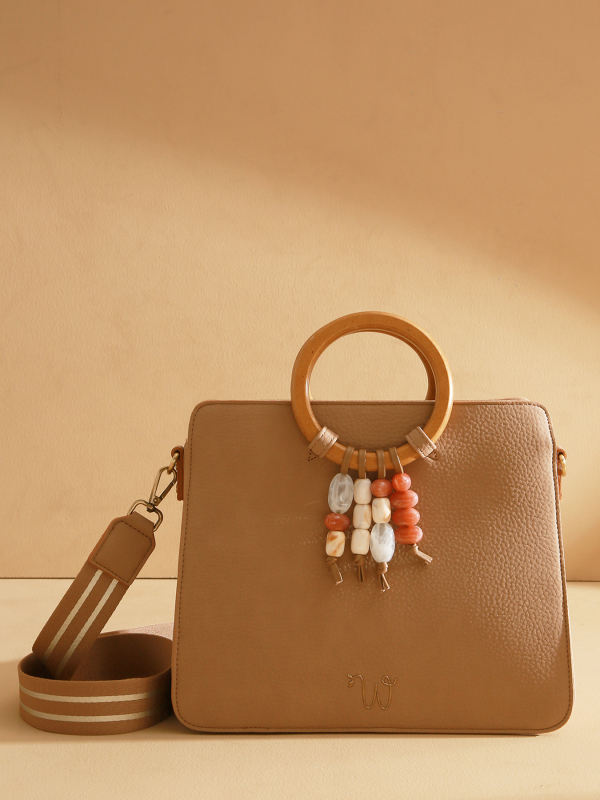 Sac porté main M CAMOMILLE PEARL