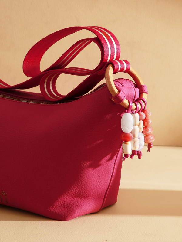 Sac bandoulière CAMOMILLE PEARL